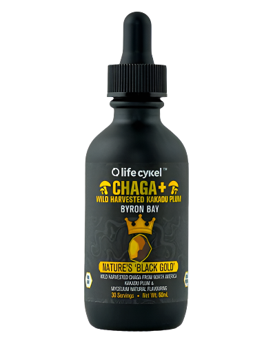 Chaga Mushroom Liquid Extract by Life Cykel
