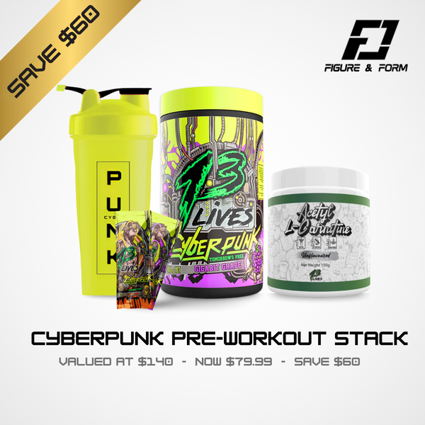 Cyberpunk Pre-Workout Stack