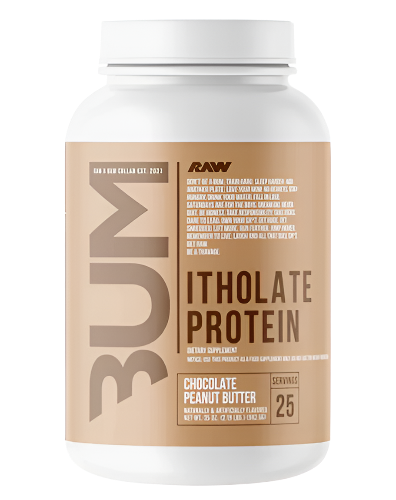 CBUM Itholate Protein whey isolate powder 25 serves chocolate peanut butter