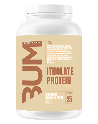 CBUM Itholate Protein whey isolate powder 25 serves cinnamon crunch cereal flavour