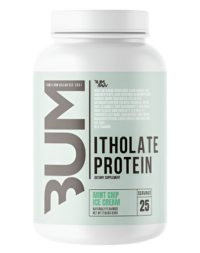 CBUM Itholate Protein whey isolate powder 25 serves mint chip ice cream flavour