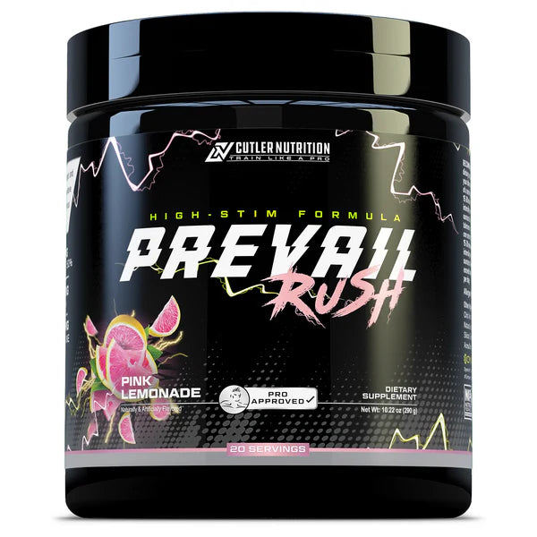 Cutler Nutrition Prevail Rush Pre