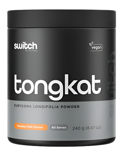 Tongkat Eurycoma longifolia performance support powder tub 240g by Switch Nutrition