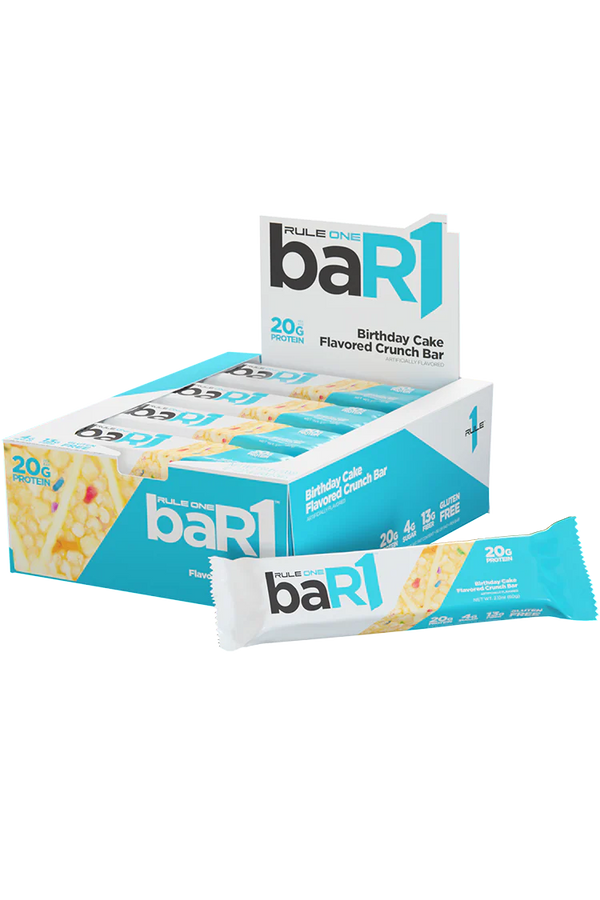 Rule 1 Proteins baR1 Crunch Bars