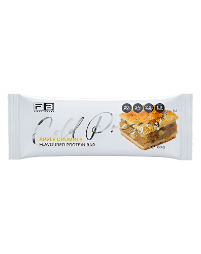 Fibre Boost Cold Pressed Protein Bar apple crumble flavour high protein low sugar snack 60g