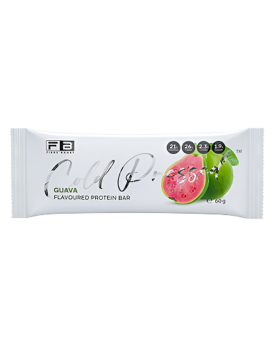 Fibre Boost Cold Pressed Protein Bar guava flavour high protein low sugar snack 60g
