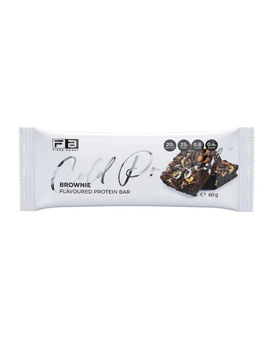 Fibre Boost Cold Pressed Protein Bar brownie flavour high protein low sugar snack 60g