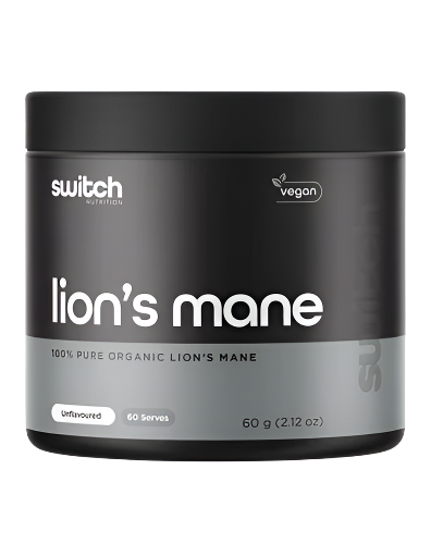 100% Pure Lions Mane by Switch Nutrition