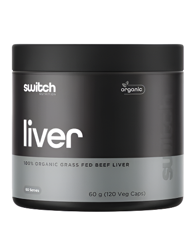 Organic Beef Liver (Capsules) by Switch Nutrition